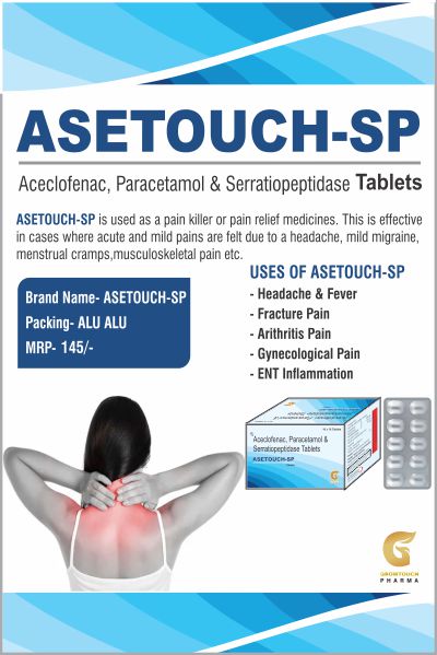 Asetouch-SP Tablets Manufacturers in Navi Mumbai